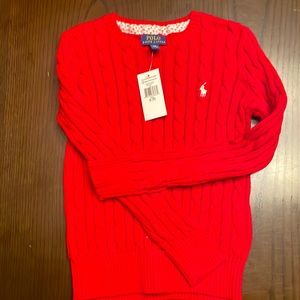 Polo Ralph Lauren young ladies sweater size 7